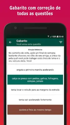 Simulado Detran BA - 2023 android App screenshot 3