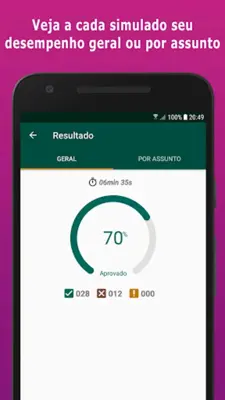 Simulado Detran BA - 2023 android App screenshot 4