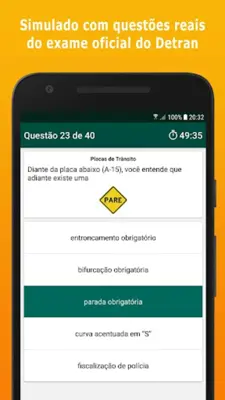 Simulado Detran BA - 2023 android App screenshot 5